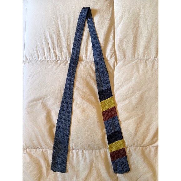 Vintage California Fashioned Jacquard Crochet Tie - Picture 3 of 6